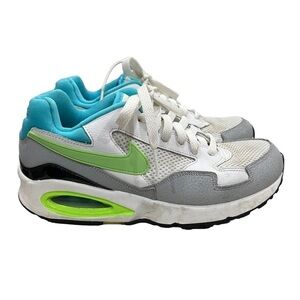 NIKE Air Max Women's 7 Running Shoe Sneaker green blue retro